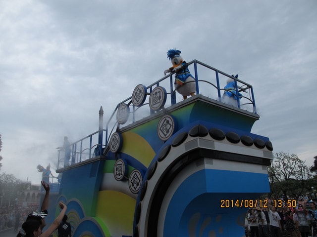 全家遊日本行第二天-累屎人不償命的東京迪士尼樂園行（2014.8.11-15）