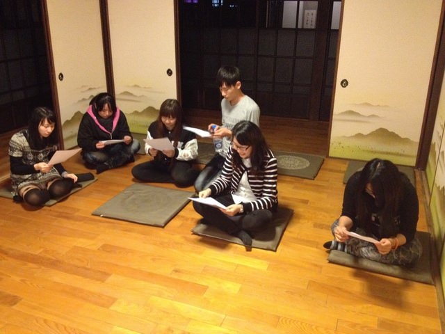 檜意森活村日本文化體驗活動之前制作業（2014.12.31）