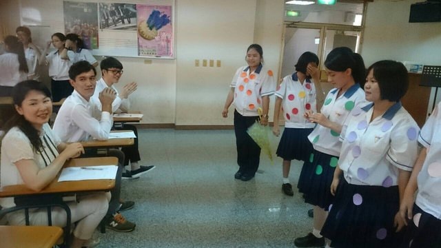回到久違的母校（2015.6.11）