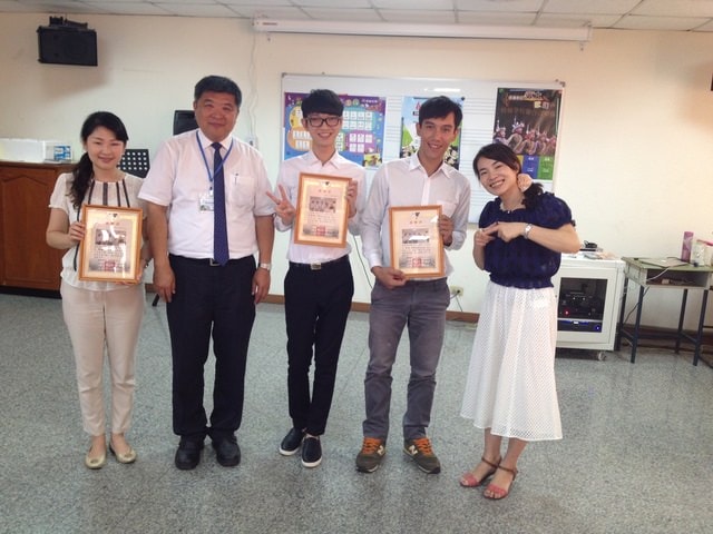 回到久違的母校（2015.6.11）