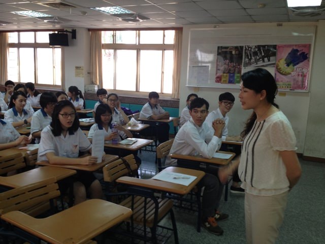 回到久違的母校（2015.6.11）