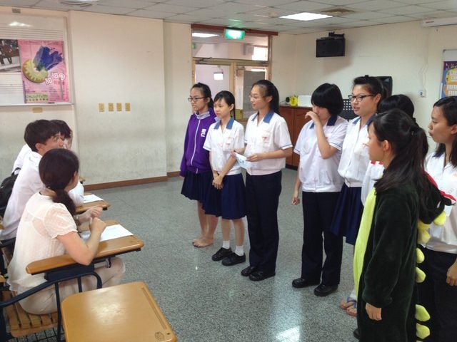 回到久違的母校（2015.6.11）