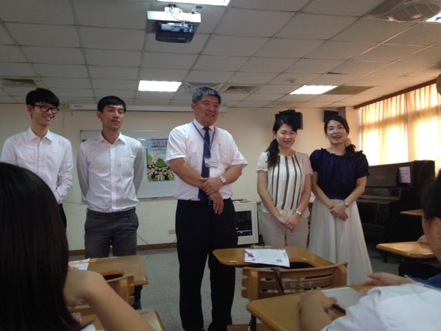 回到久違的母校（2015.6.11）