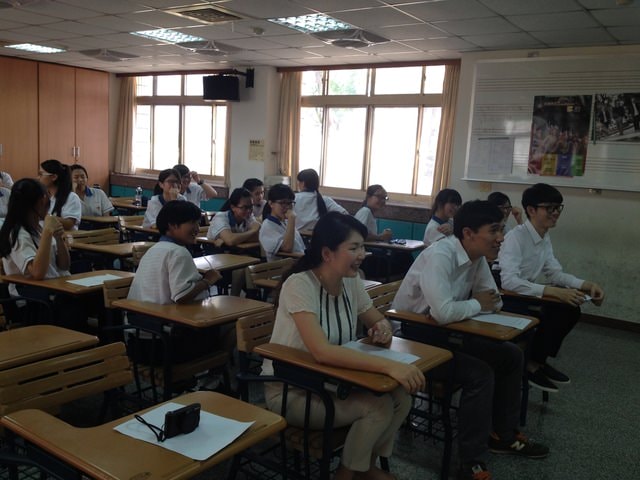 回到久違的母校（2015.6.11）