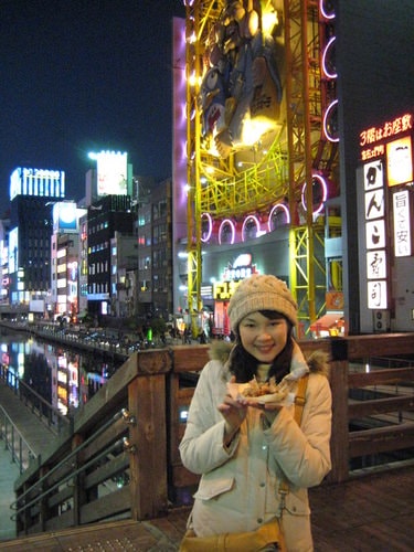 大阪、神戶跨年夜—大阪道頓堀（2008.12.30）