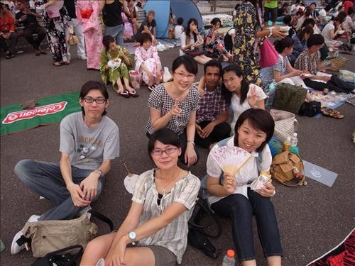 2009年夏日的日本花火