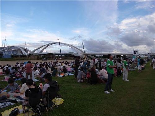 2009年夏日的日本花火