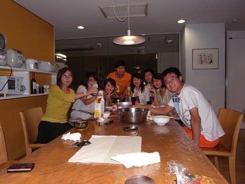 10月的獎學活動=趕場的中秋節（2009.10.3）