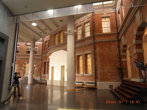 與老師漫步在台南街頭（2010.3.7）