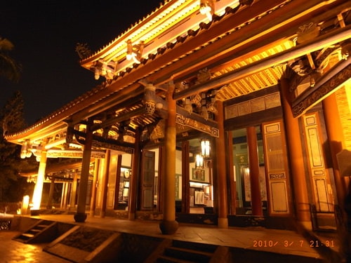 與老師漫步在台南街頭（2010.3.7）