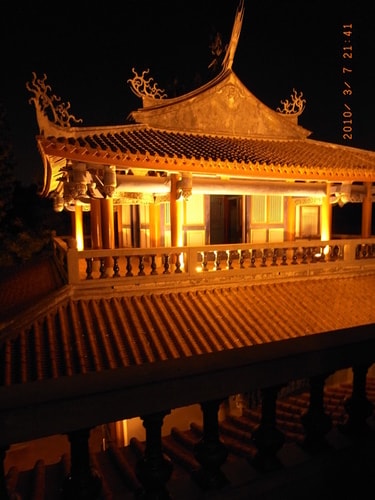 與老師漫步在台南街頭（2010.3.7）
