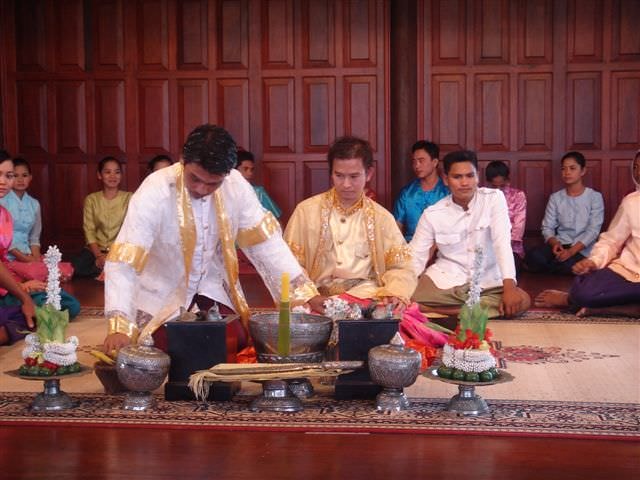 2006年冬 世界遺產吳哥窟:民族文化村-傳統婚禮