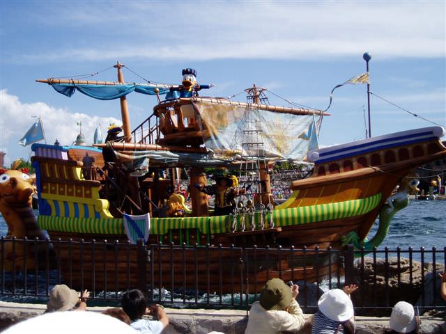 2004年夏 日本行:下午的海洋秀