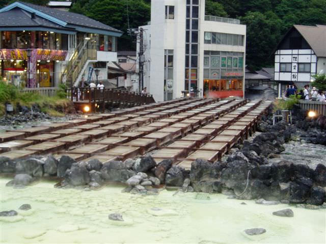 2004年夏 日本行:草津溫泉源頭