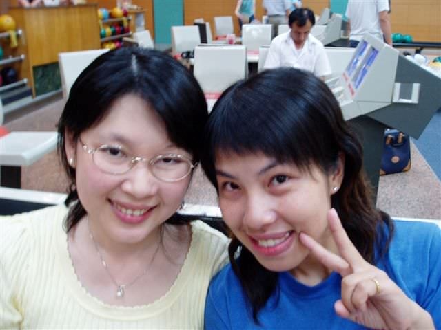 2005 與應英二甲的保齡球大賽:自拍