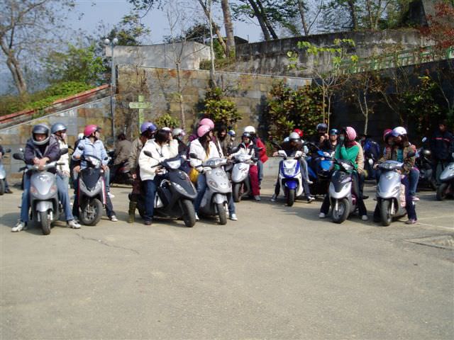 2005.12 日三A關子嶺班遊:群騎大會集