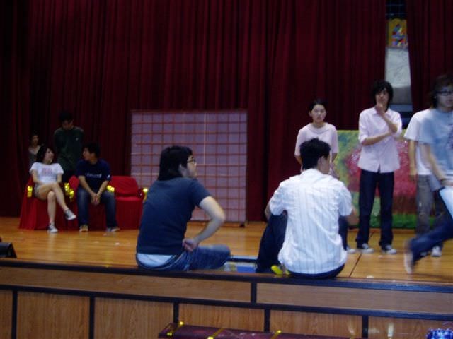 2007.3.28 畢業公演:排戲中