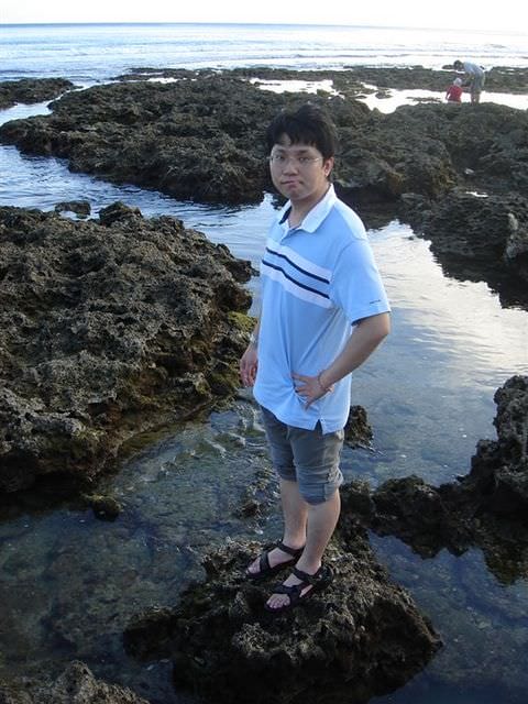 2006.8 夏日墾丁（舊相簿新敘述）:孤獨老人