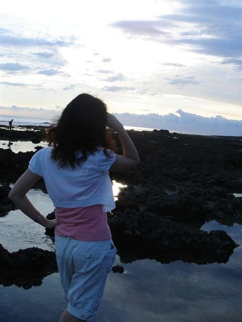 2006.8 夏日墾丁（舊相簿新敘述）:丸子望夕陽