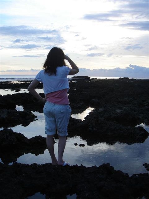 2006.8 夏日墾丁（舊相簿新敘述）:夕陽我來了