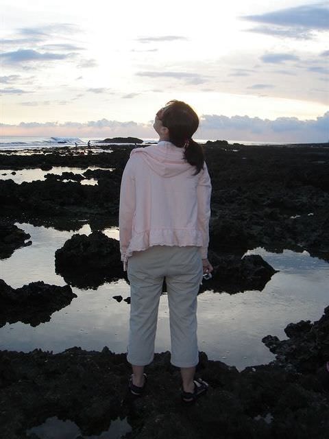 2006.8 夏日墾丁（舊相簿新敘述）:想想該擺啥pose