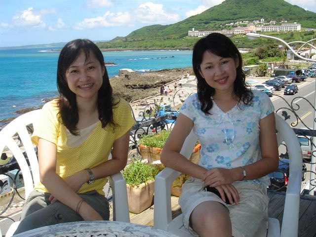 2006.8 夏日墾丁（舊相簿新敘述）:做作的兩人