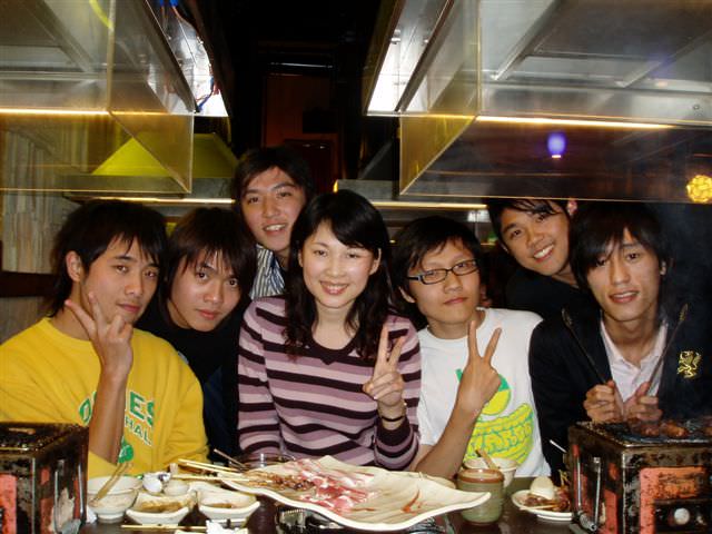 2007.1.19 班級聚餐（燒烤店）:尪祖廟合照（正常版）
