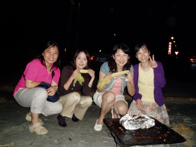 2006.10.7~8與佐藤老師:中秋節烤肉-2