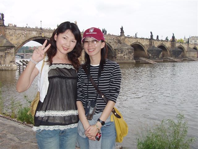 2006.6.25~7.4德捷行-2:準備搭船前留影