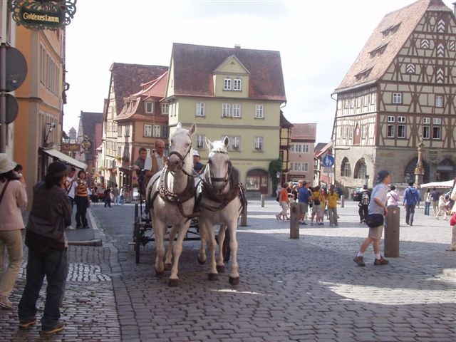 2006.6.25~7.4 德捷行-1:羅騰堡廣場-觀光馬車