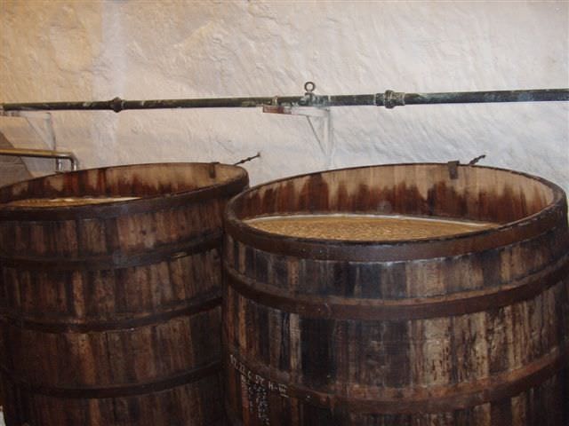 2006.6.25~7.4 德捷行-1:啤酒桶裡的酒（發酵中）