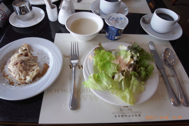 朝聖之旅-2 (2011.4.16-18）:最後一天的早餐
