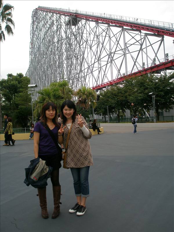 東瀛留學日記之長島樂園(2008.9.28):接下來要挑戰我們身後的最高境界