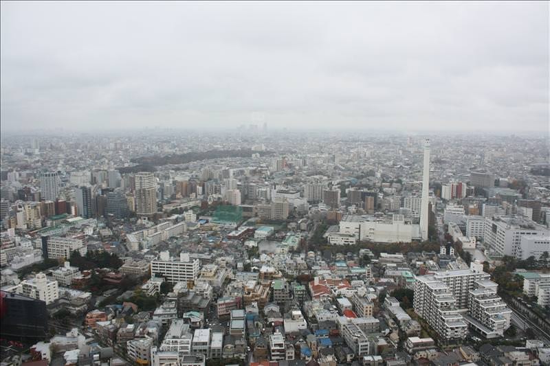 東瀛留學日記東京行（08.12.14 惠比壽、六本木、橫濱）:惠比壽花園廣場某大樓裡的展望處