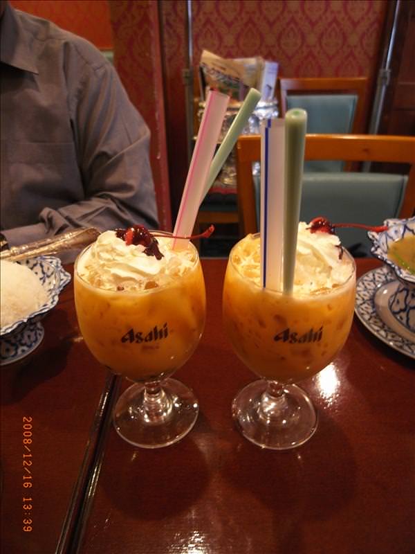 東瀛留學日記之東京行(2008.12.16 泰國料理&台場):所以料理店特意加了人見人愛的珍珠粉圓