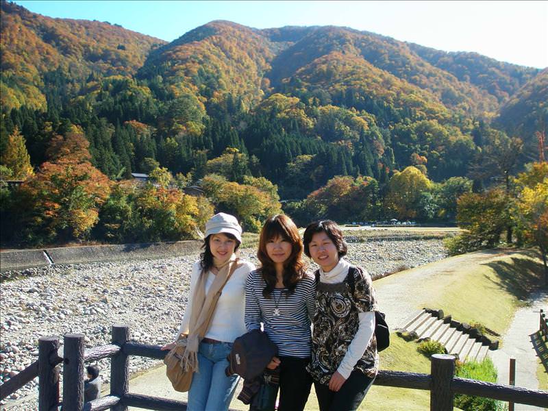 東瀛留學日記之又見合掌村高山古街(2008.11.5-6):吃飽後開始觀光拍照