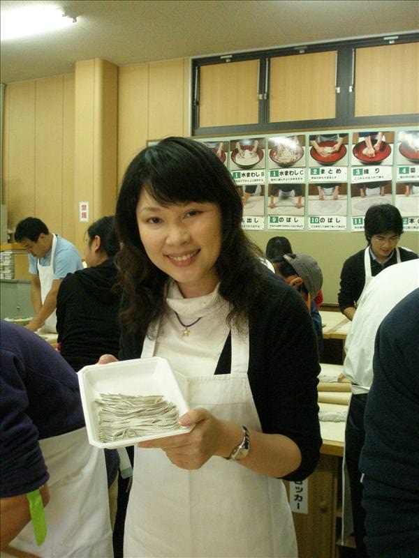 東瀛留學日記之馬籠宿(2008.11.1):切好的麵條