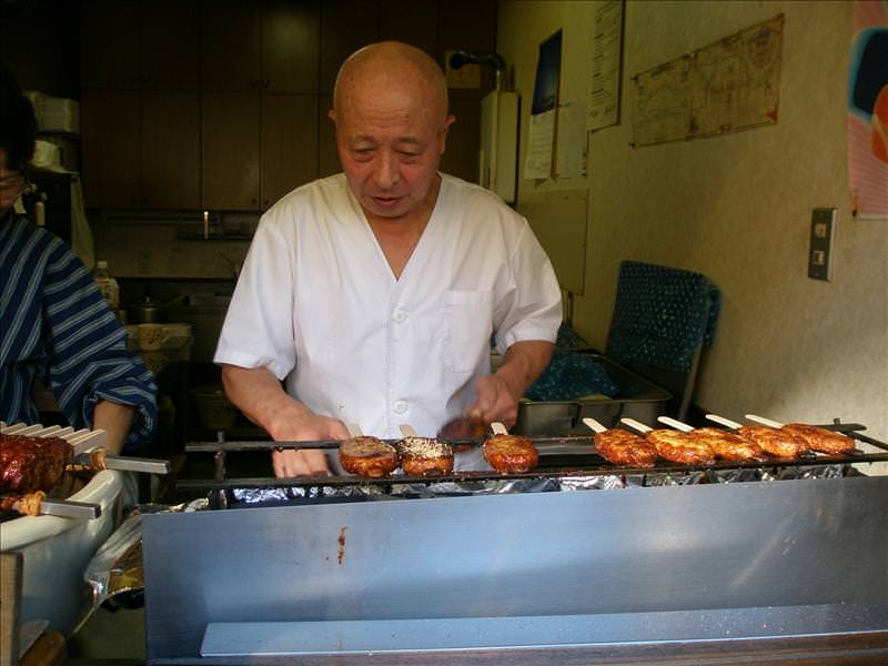 東瀛留學日記之馬籠宿(2008.11.1):燒烤