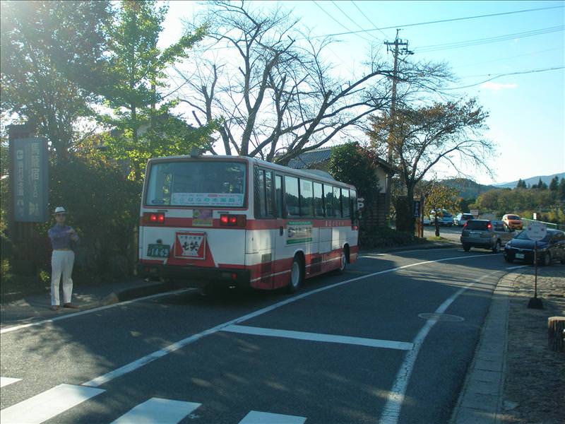 東瀛留學日記之馬籠宿(2008.11.1):搭上公車