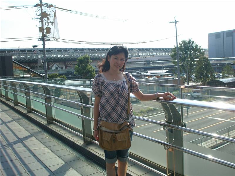 東瀛留學日記之戀戀溫泉(2008.9.23-24):在途中的岐阜車站