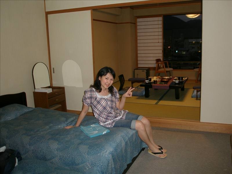 東瀛留學日記之戀戀溫泉(2008.9.23-24):來拍一張