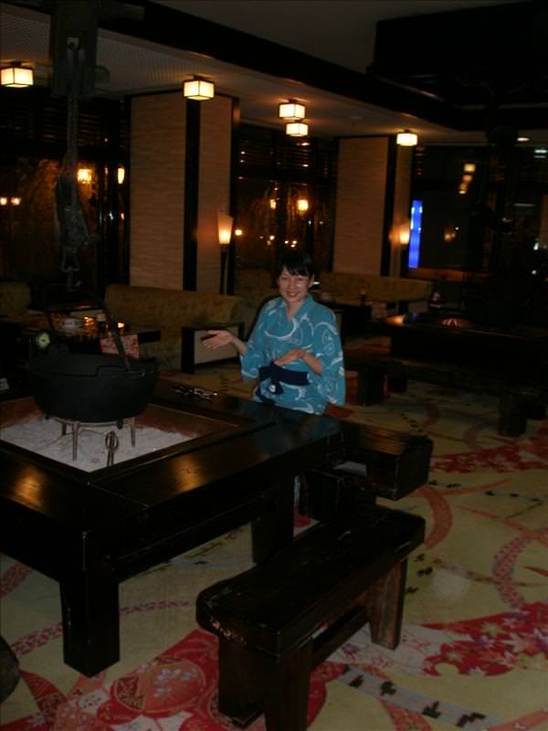 東瀛留學日記之戀戀溫泉(2008.9.23-24):旅館的大廳