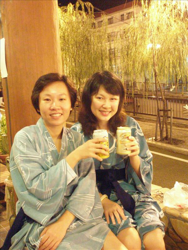 東瀛留學日記之戀戀溫泉(2008.9.23-24):這位是今晚陪睡的朋友 ^_^