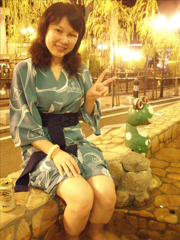 東瀛留學日記之戀戀溫泉(2008.9.23-24):愛拍照的丸子