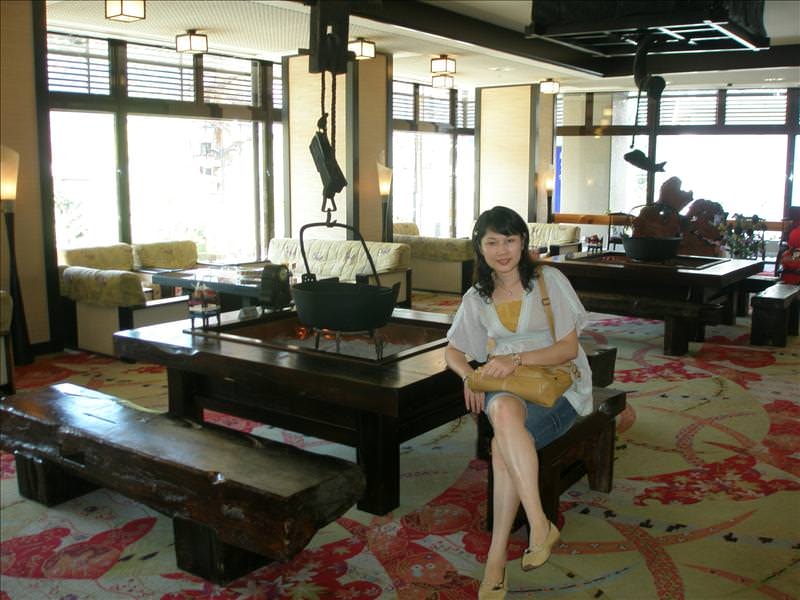 東瀛留學日記之戀戀溫泉(2008.9.23-24):隔天checkout時，在飯店大廳