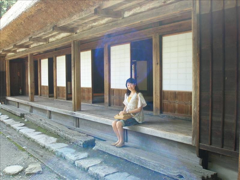 東瀛留學日記之戀戀溫泉(2008.9.23-24):坐在長廊的感覺很棒
