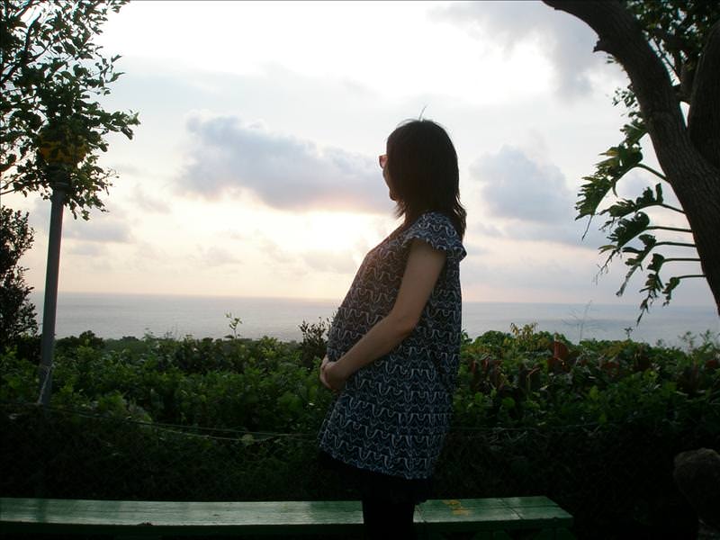 2008.8.13-14 又見墾丁天氣晴:孕婦寫真-1(夕陽篇）