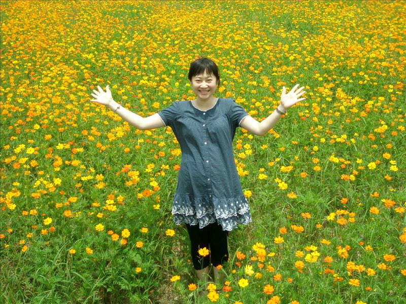 2008.8.13-14 又見墾丁天氣晴:孕婦寫真-7（波斯菊篇）