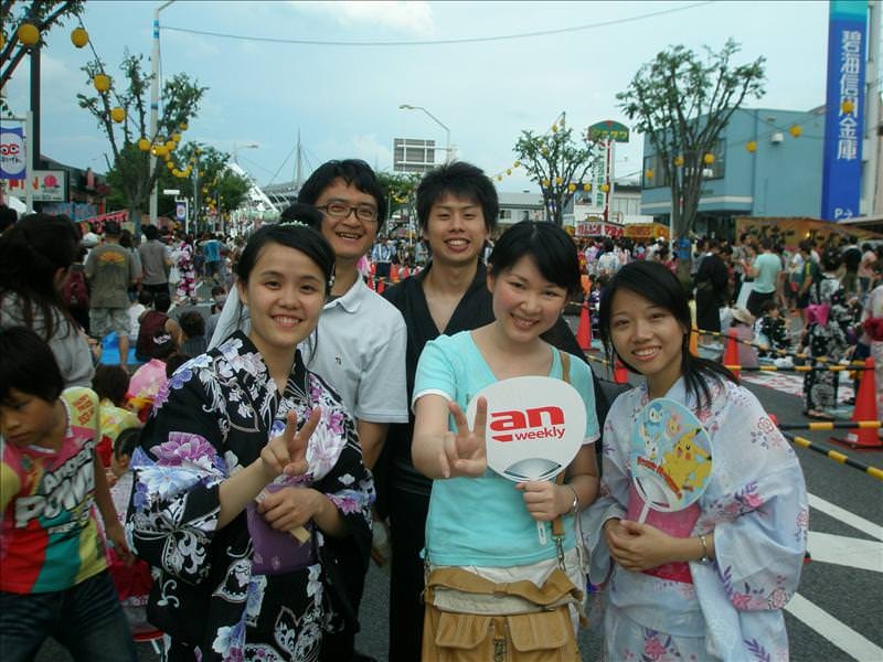 東瀛留學日記之瘋狂花火夜(2008.7.27):大家一起來拍照