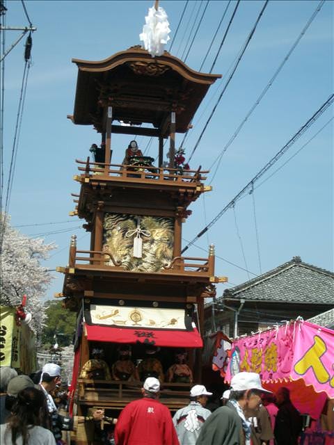 東瀛留學日記之犬山祭(2008.4.5):總共有三層